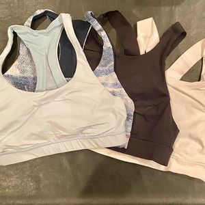 Lululemon Racerback Bra Top Bundle - Size 8